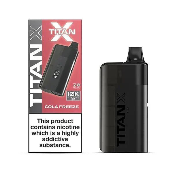 Titan 10000 X Pre - filled Vape Pod Kit ( Box of 5 ) - Mcr Vape Distro