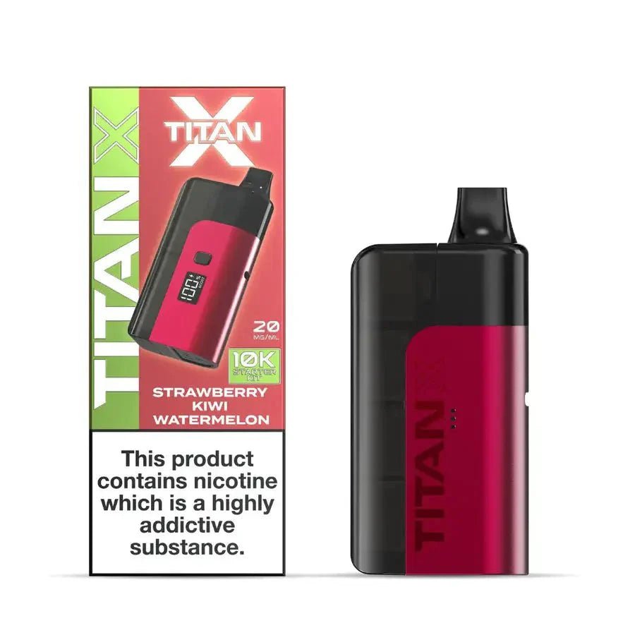 Titan 10000 X Pre - filled Vape Pod Kit ( Box of 5 ) - Mcr Vape Distro