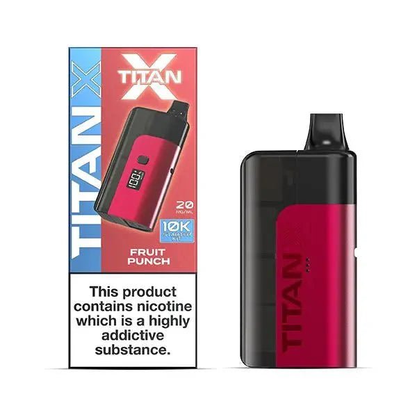 Titan 10000 X Pre - filled Vape Pod Kit ( Box of 5 ) - Mcr Vape Distro
