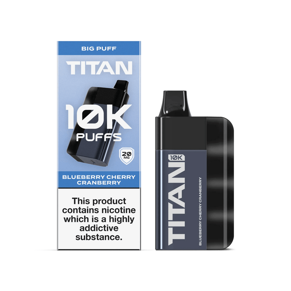 Titan 10K Puffs Disposable Vape Pod Kit Box of 5 - Mcr Vape Distro