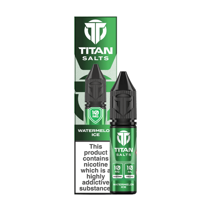 bulk wholesale Titan Nic Salts 10ml E - liquids Pack of 10 - Watermelon Ice