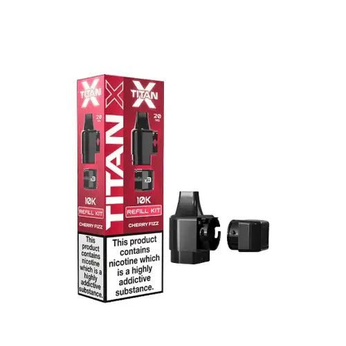 bulk wholesale Titan X Replacement Pods ( Pack of 5) - Cherry Fizz