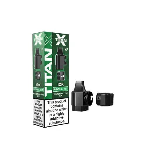 bulk wholesale Titan X Replacement Pods ( Pack of 5) - Watermelon Ice