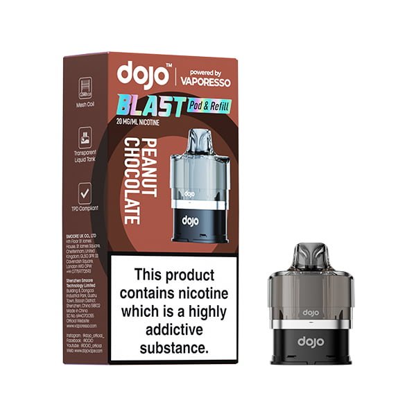 Vaporesso Dojo 6000 Prefilled Pods ( Pack of 5) - Mcr Vape Distro