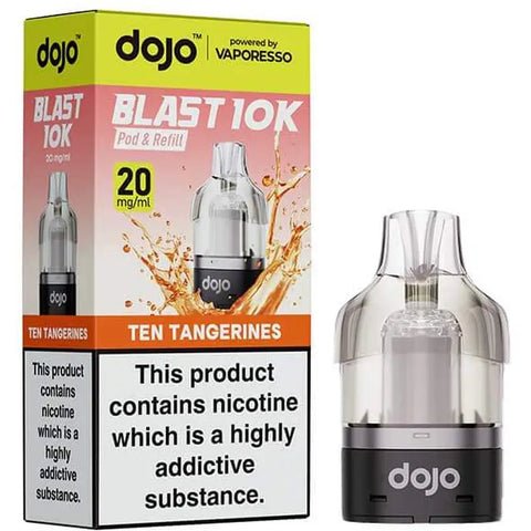 Vaporesso Dojo Blast 10K Prefilled Pods - Mcr Vape Distro