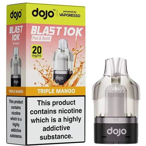 Vaporesso Dojo Blast 10K Prefilled Pods - Mcr Vape Distro