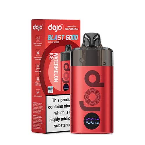 vaporesso disposable vape Vaporesso Dojo Blast 6000 Disposable Vape Box of 5