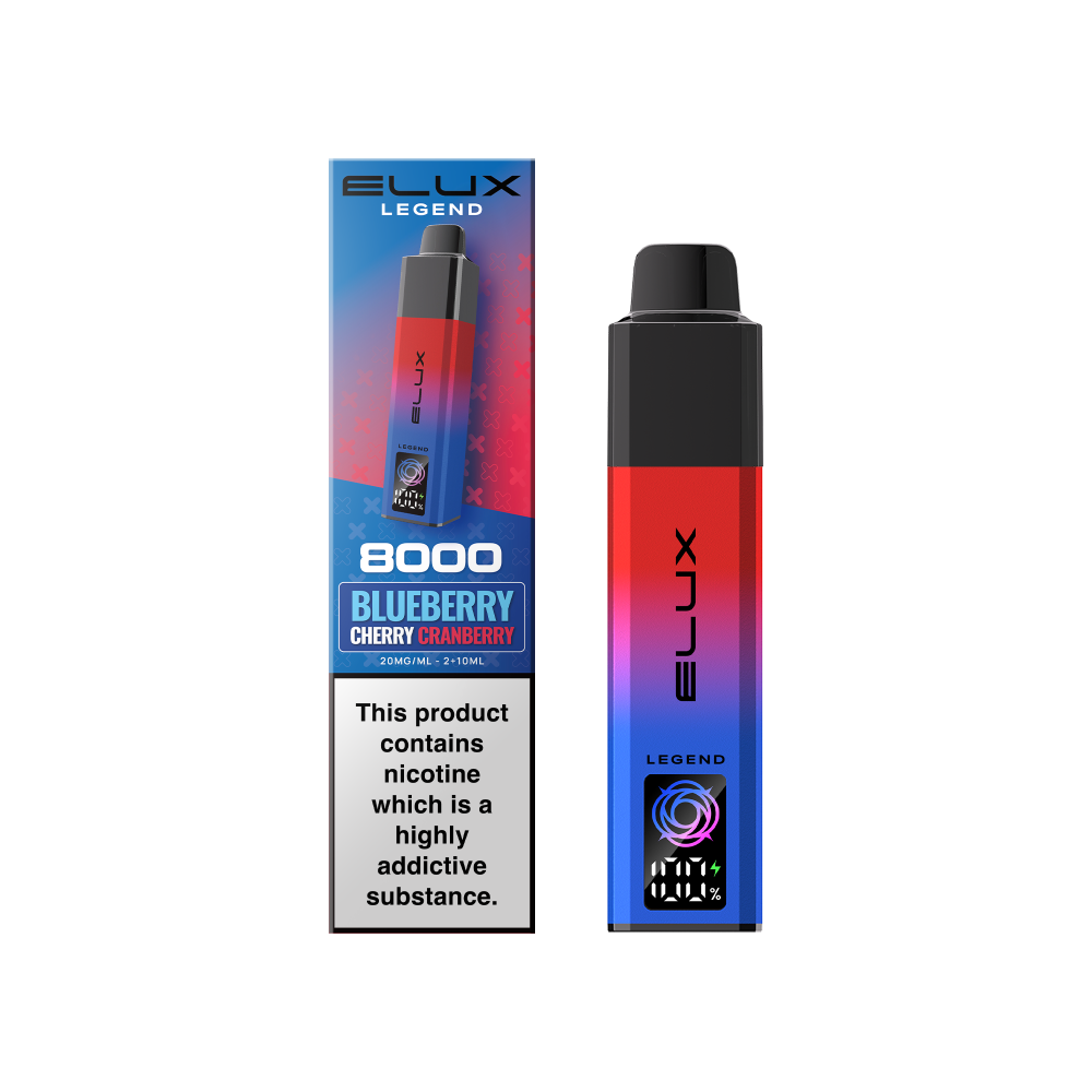 Elux Legend 8000 Pod Vape Kit Box of 5