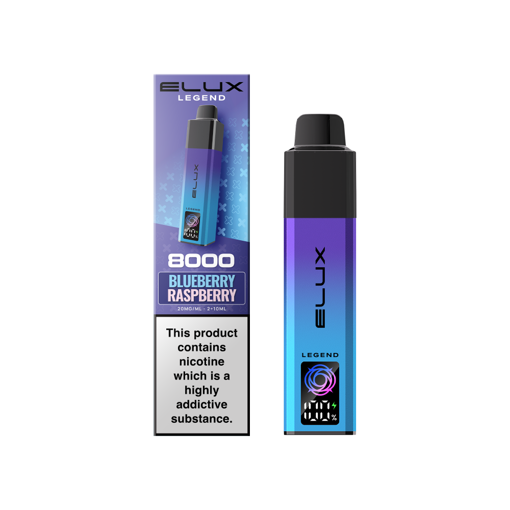 Elux Legend 8000 Pod Vape Kit Box of 5