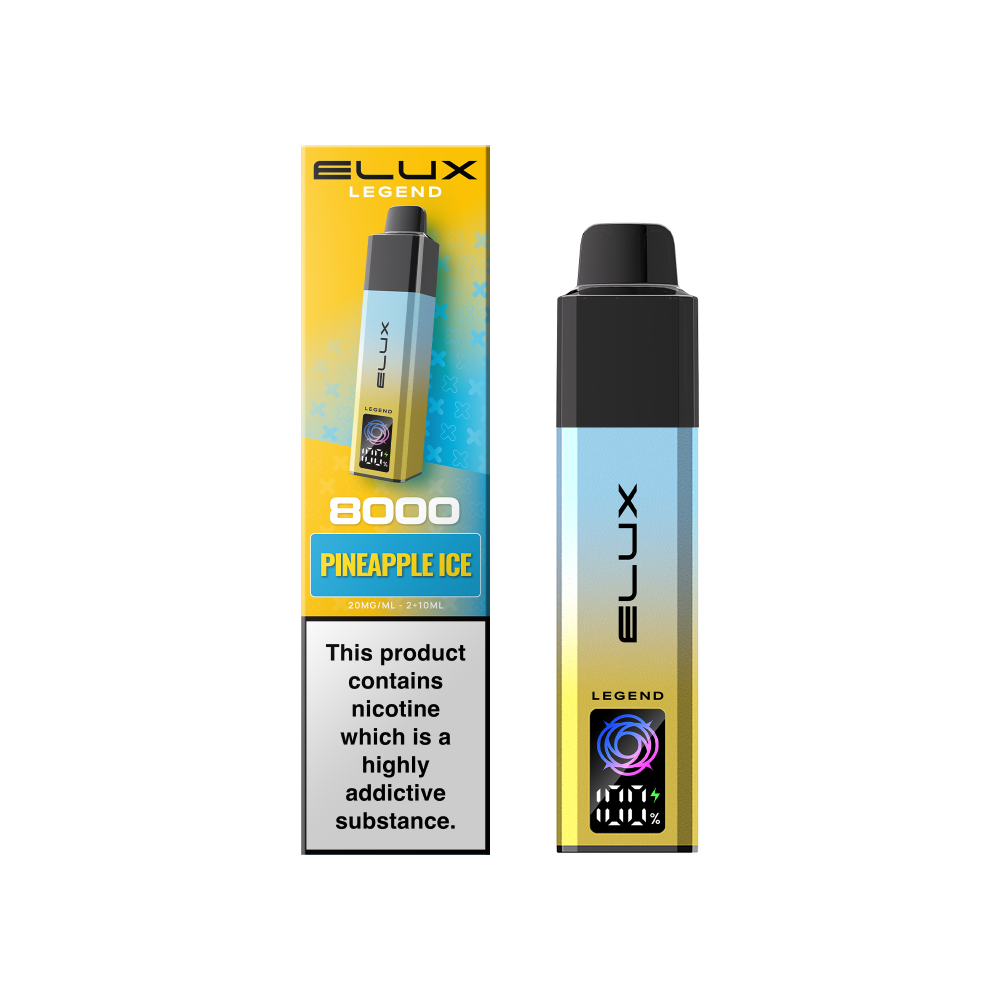 Elux Legend 8000 Pod Vape Kit Box of 5