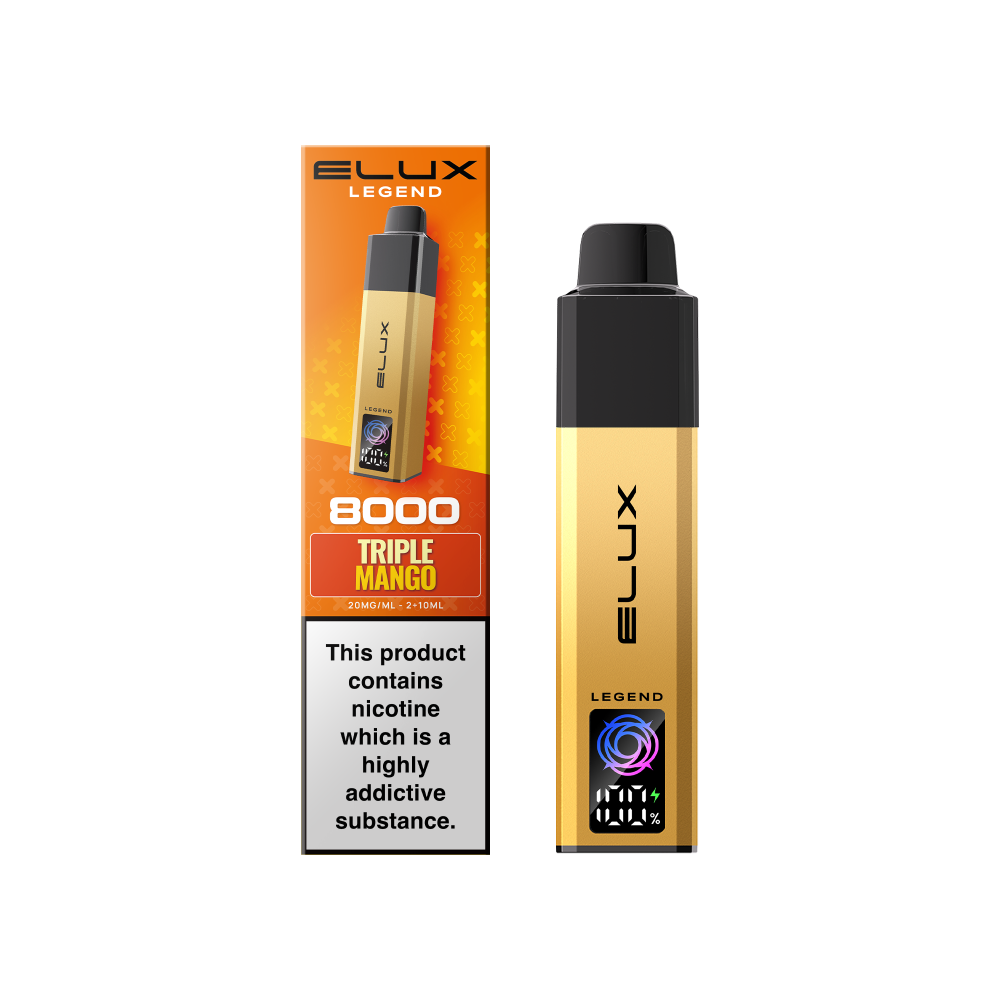 Elux Legend 8000 Pod Vape Kit Box of 5