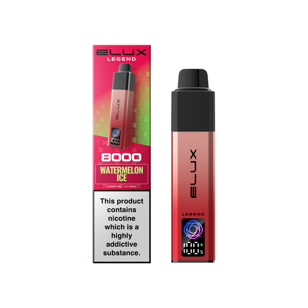 Elux Legend 8000 Pod Vape Kit Box of 5