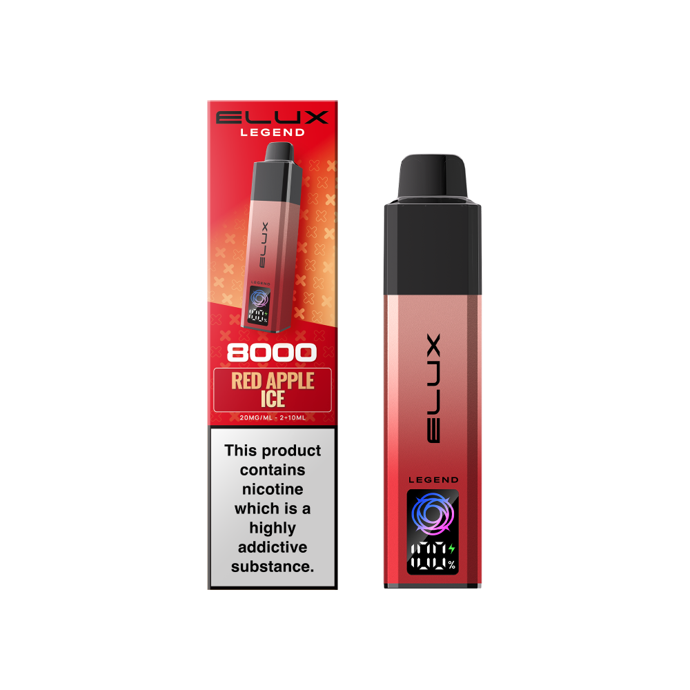 Elux Legend 8000 Pod Vape Kit Box of 5