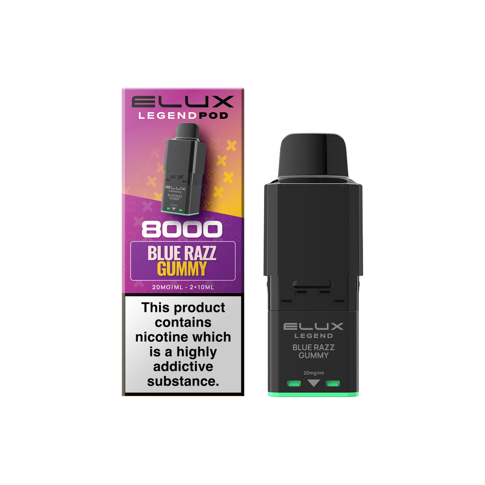 Elux Legend 8000 Refill Pods Box of 5