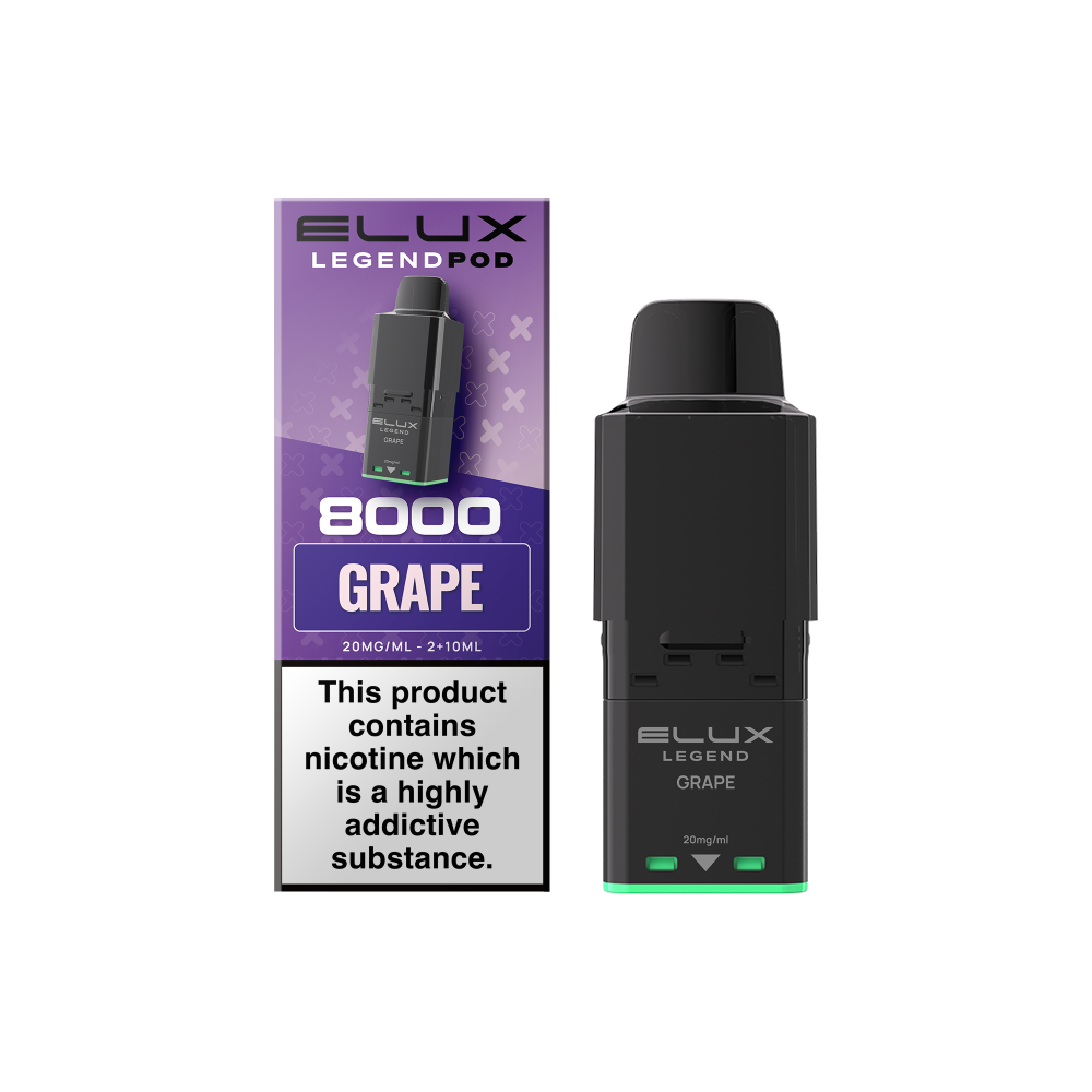 Elux Legend 8000 Refill Pods Box of 5