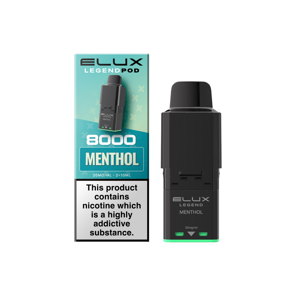 Elux Legend 8000 Refill Pods Box of 5