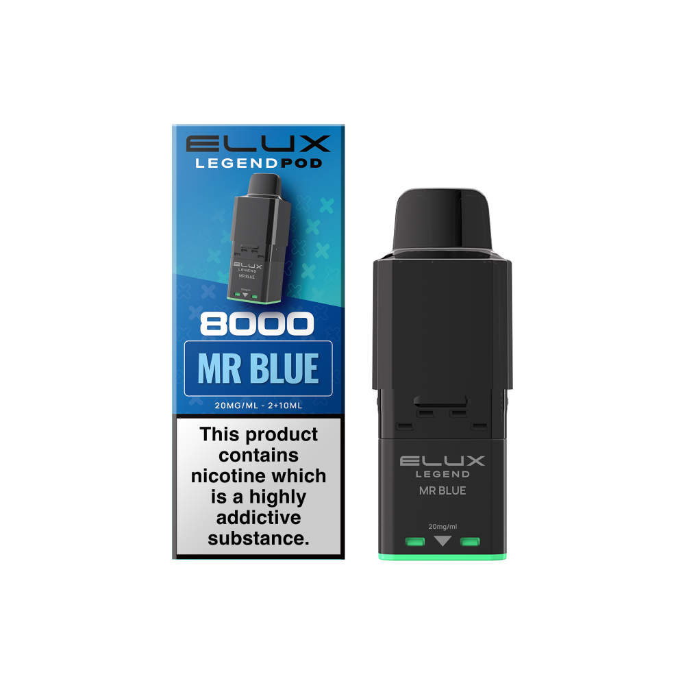 Elux Legend 8000 Refill Pods Box of 5