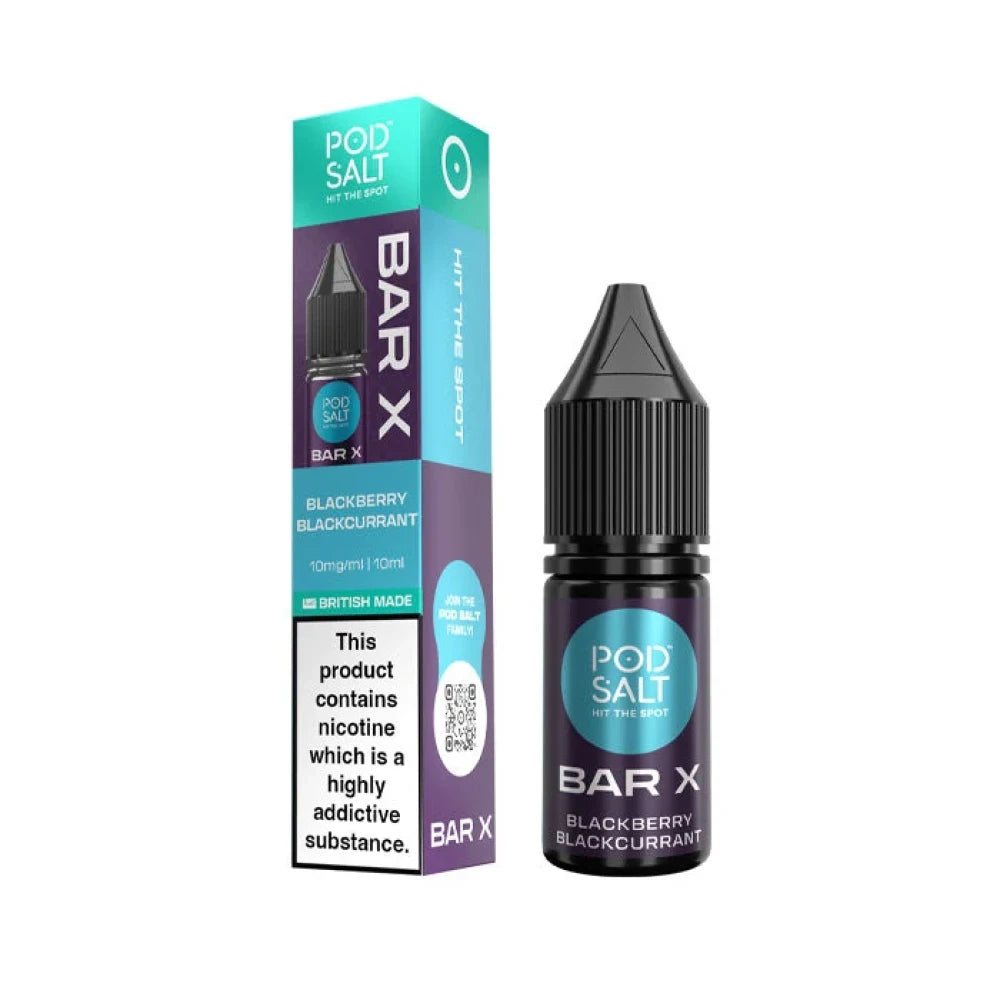 Pod Salt Bar X 10ml E-liquid Box of 10