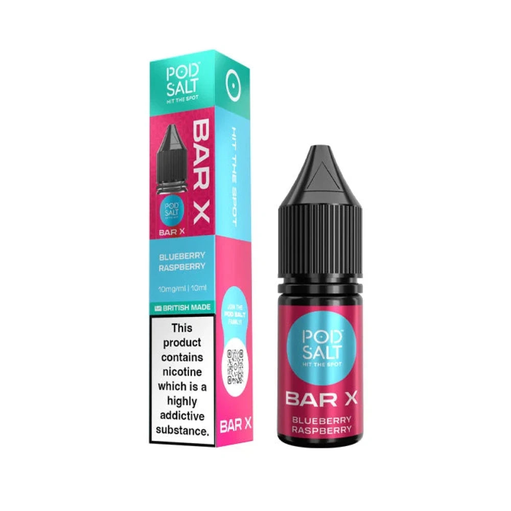 Pod Salt Bar X 10ml E-liquid Box of 10