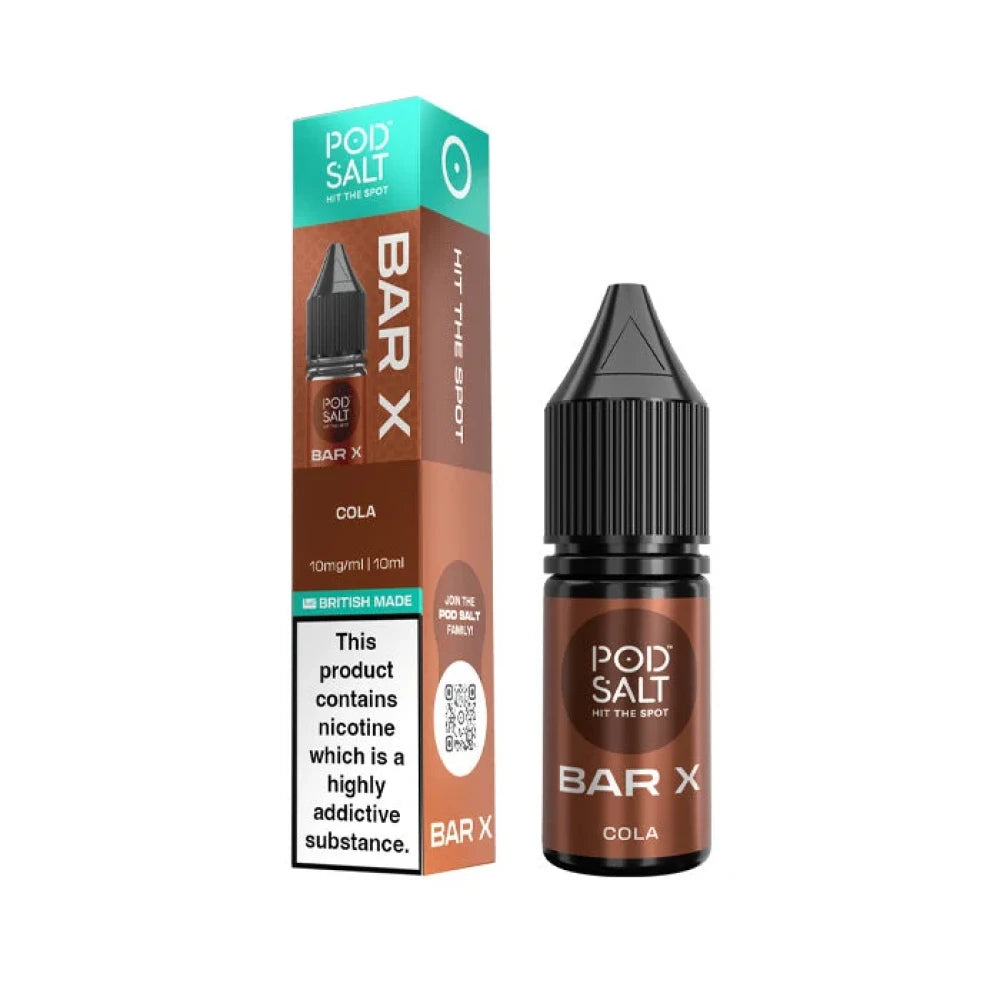 Pod Salt Bar X 10ml E-liquid Box of 10