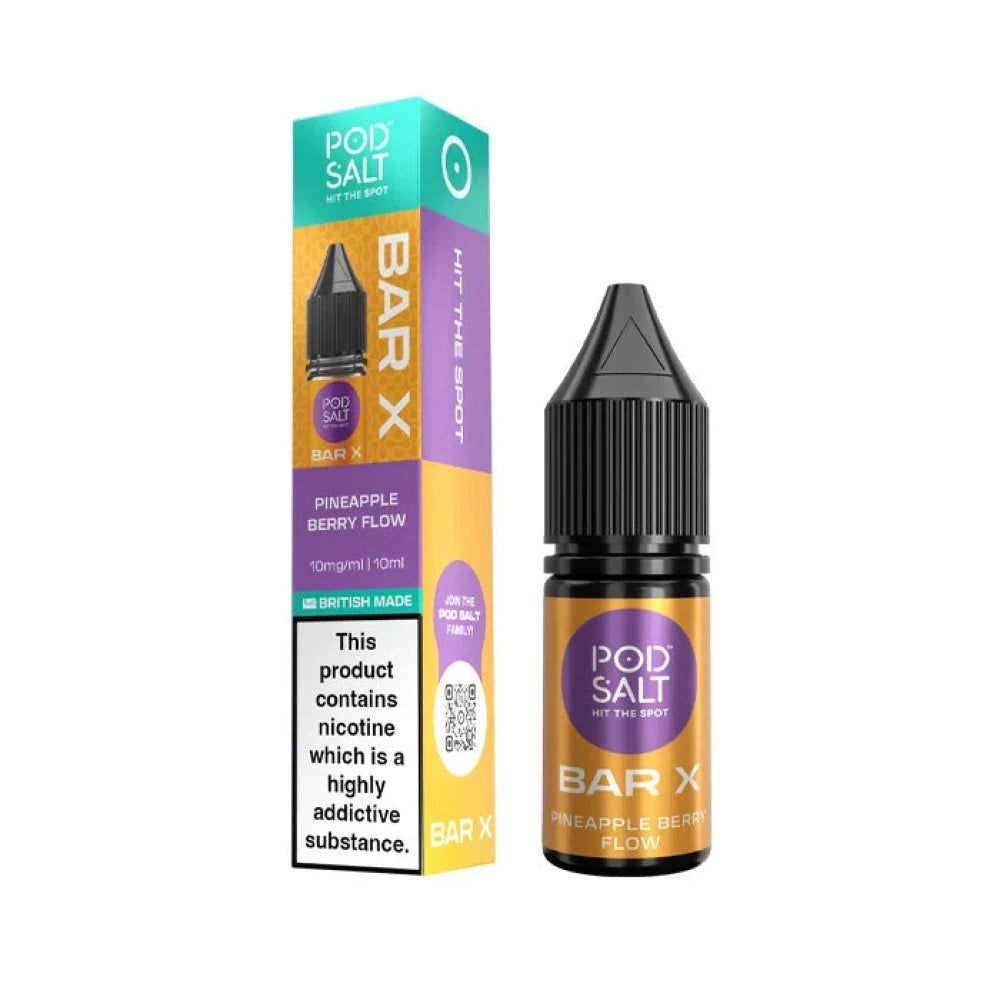 Pod Salt Bar X 10ml E-liquid Box of 10