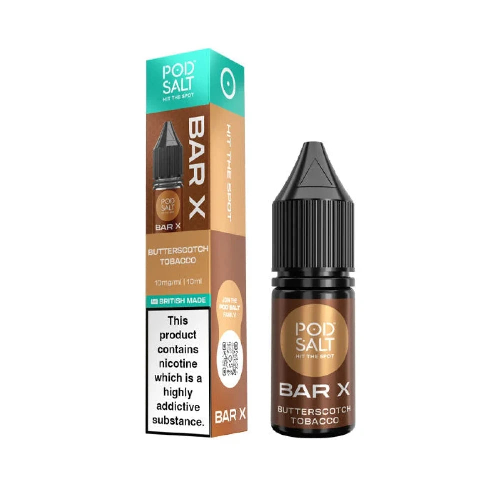 Pod Salt Bar X 10ml E-liquid Box of 10
