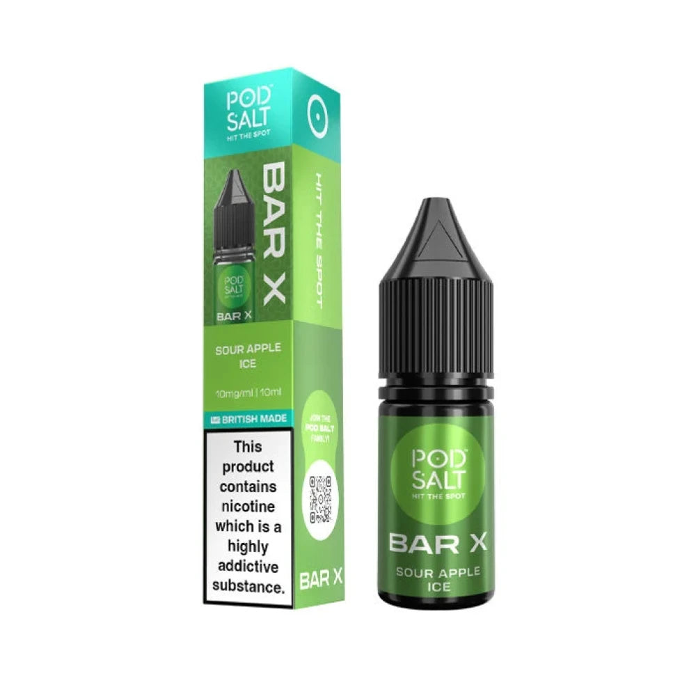 Pod Salt Bar X 10ml E-liquid Box of 10