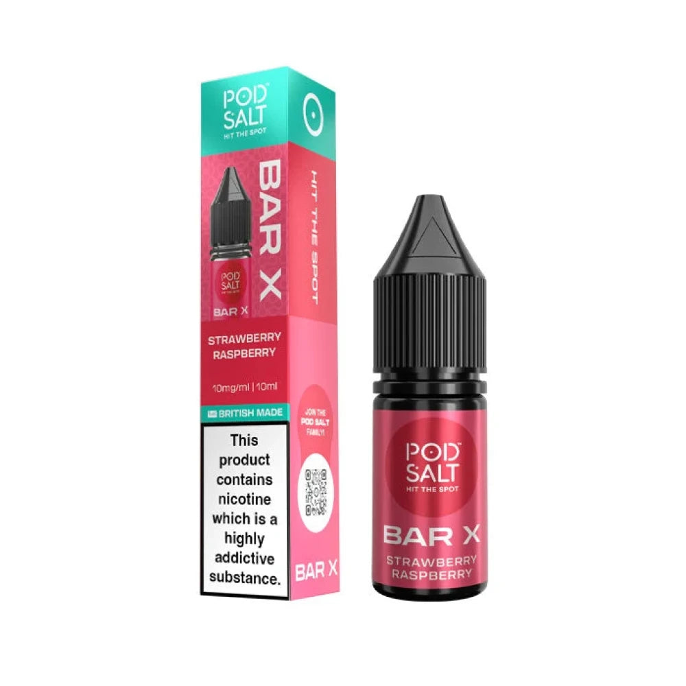 Pod Salt Bar X 10ml E-liquid Box of 10