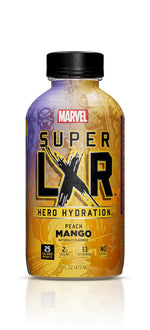 bulk wholesale Arizona Super LXR Hero Hydration Drink - Pack of 12 Bottles - Peach Mango