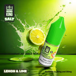 bulk wholesale Aroma King Nic Salts 10ml E - liquids - Box of 10 - Lemon Lime