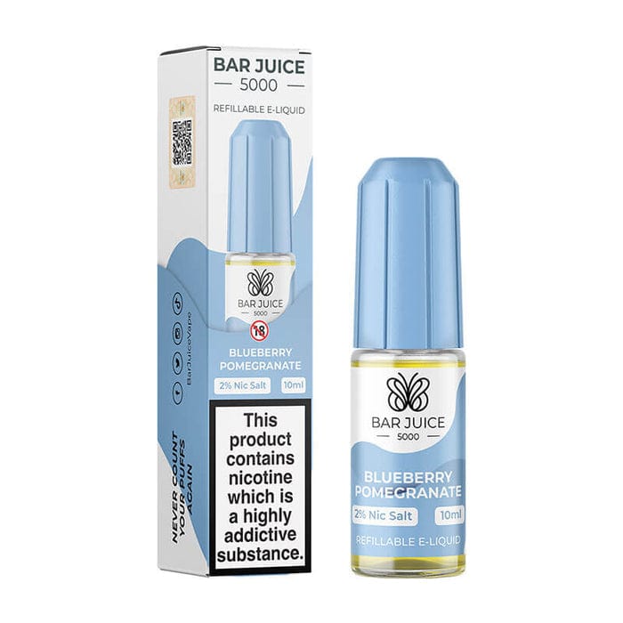 BAR JUICE 5000 - BLUEBERRY POMEGRANATE - 10ML [BOX OF 10] - Mcr Vape Distro