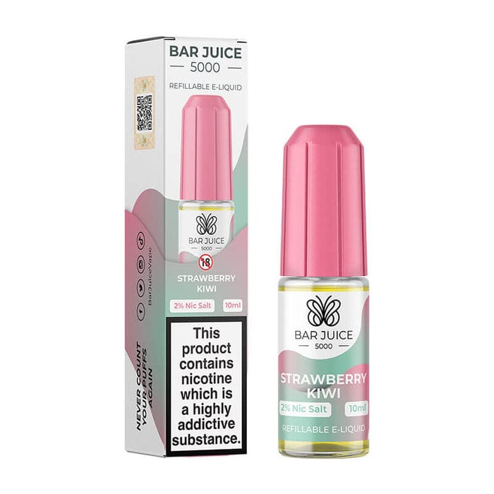 BAR JUICE 5000 - STRAWBERRY KIWI - 10ML [BOX OF 10] - Mcr Vape Distro