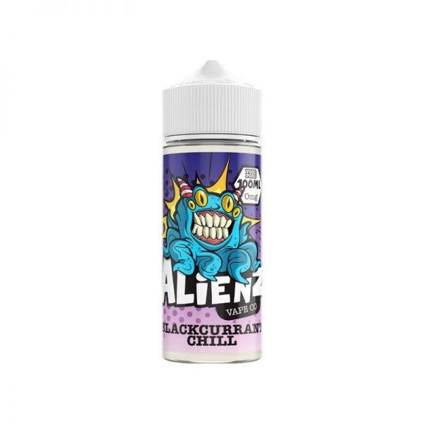 Blackcurrant Chill ALIENZ VAPE CO 100ML - Mcr Vape Distro