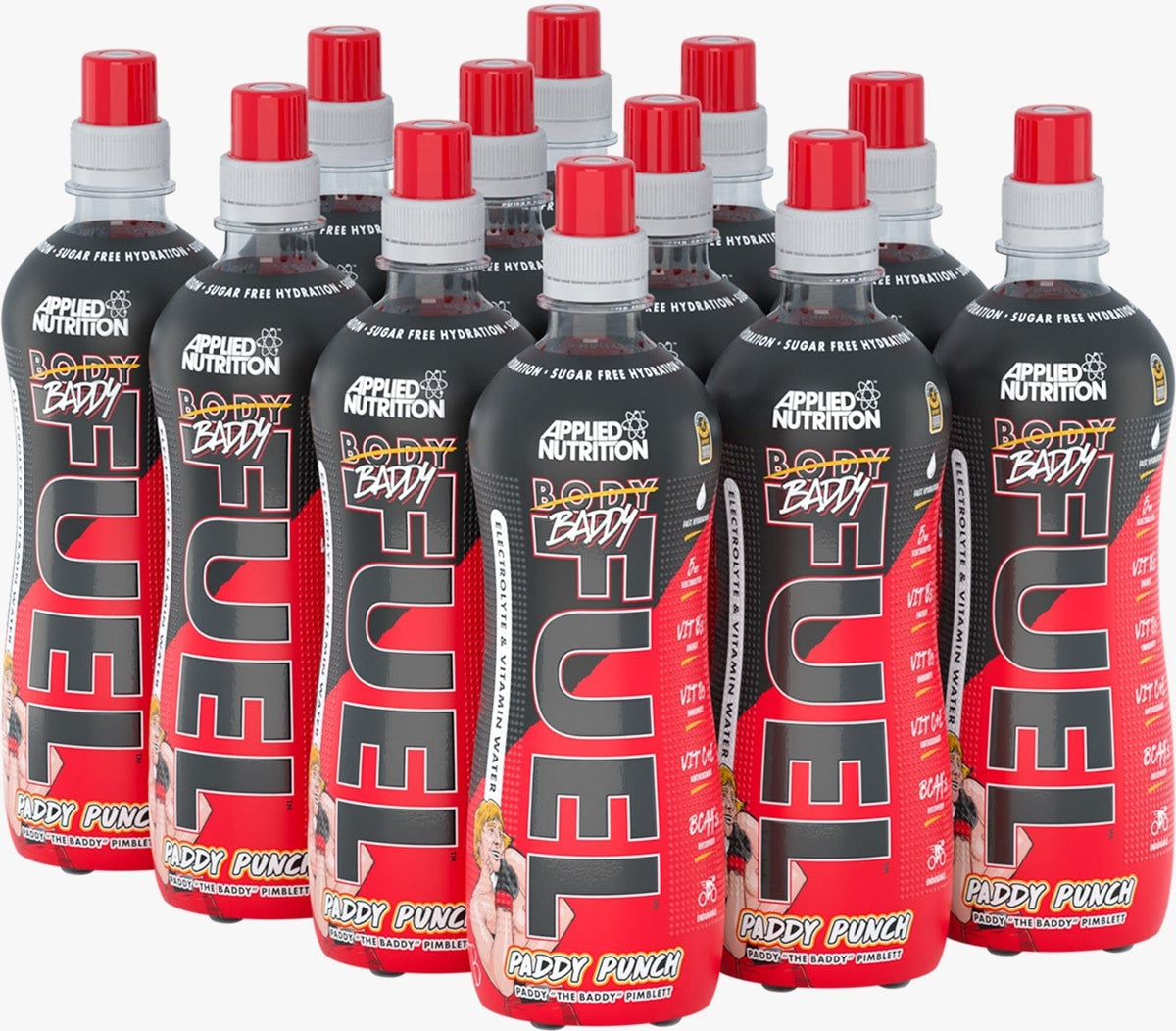 Body Fuel Drink Applied Nutrition - 500ml Bottles - Pack of 12 - Mcr Vape Distro