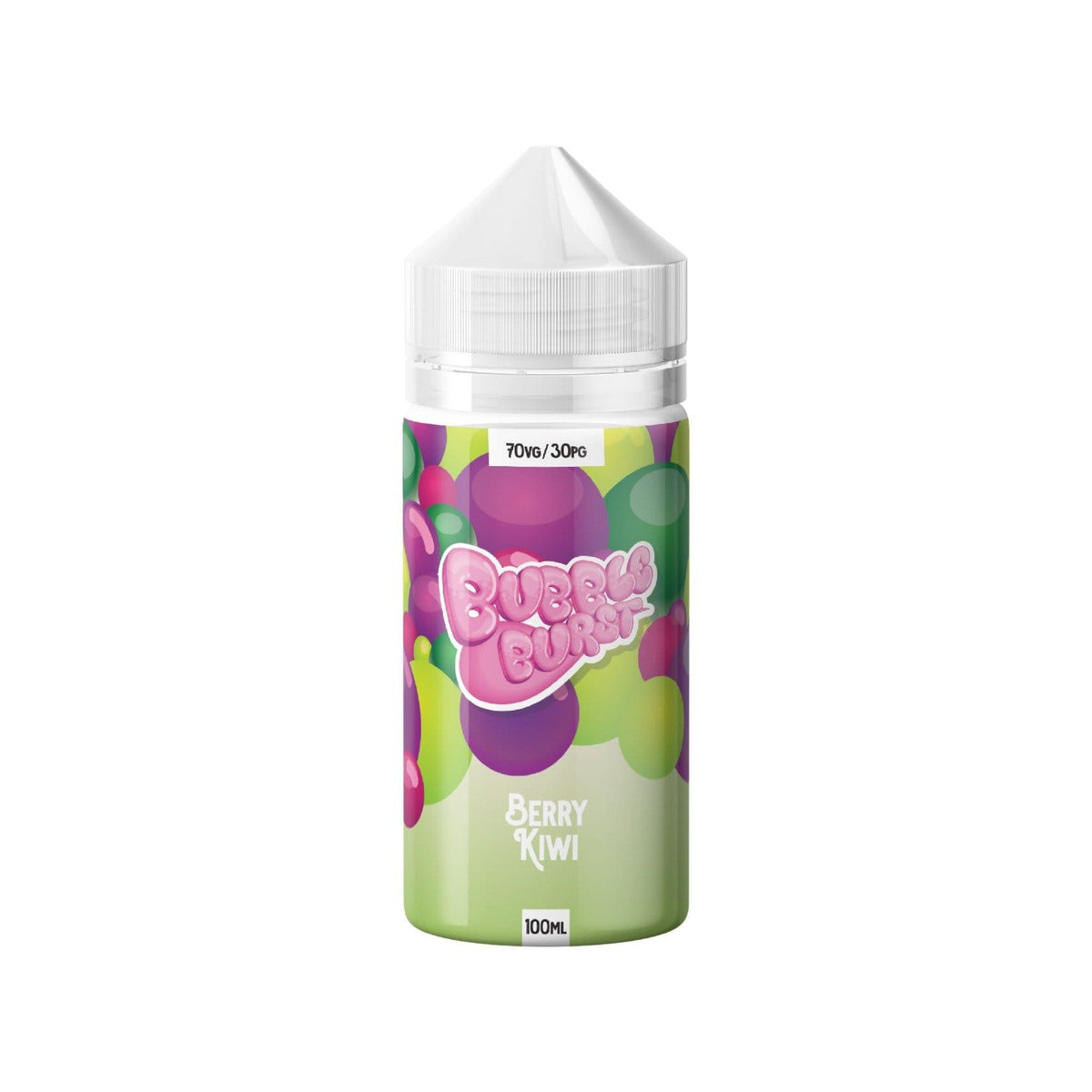 Bubble Burst Berry Kiwi E-Liquid-100ml - Mcr Vape Distro
