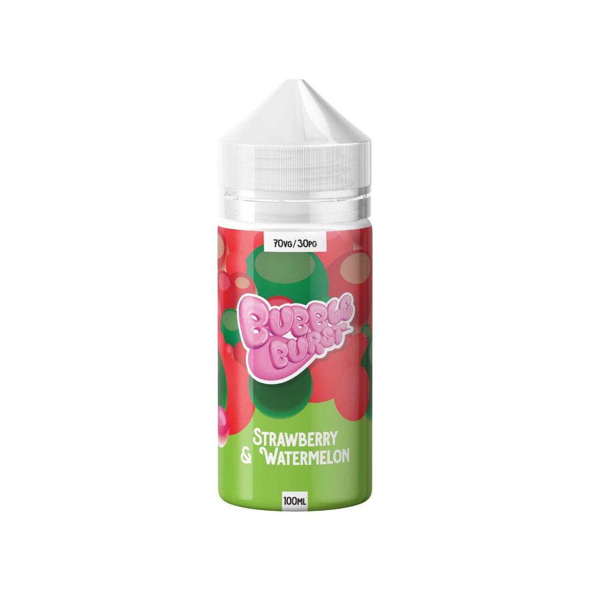Bubble Burst Strawberry&Watermelon E-Liquid-100ml - Mcr Vape Distro