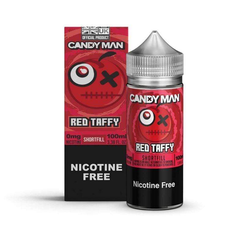Candy Man Red Taffy E-Liquid-100ml - Mcr Vape Distro