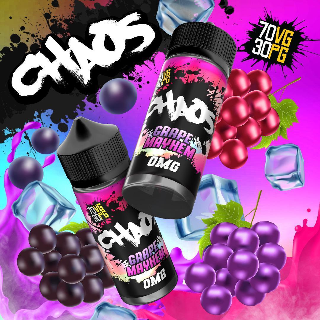 Chaos - Grape Mayhem - 100ml - Mcr Vape Distro