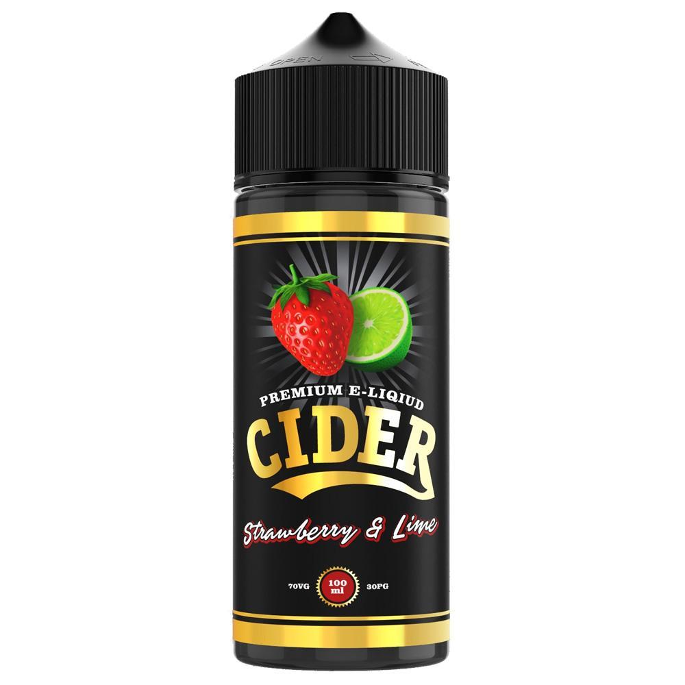 Cider - Strawberry & Lime - 100ml - Mcr Vape Distro