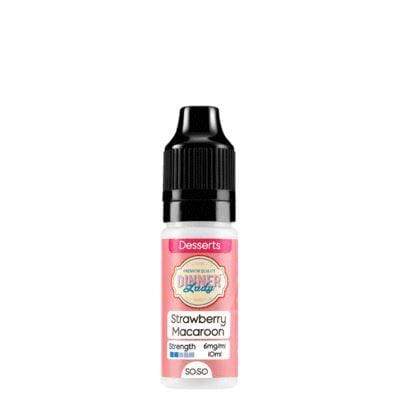 DINNER LADY - 50/50 - STRAWBERRY MACAROON - 10ML [BOX OF 5] - Mcr Vape Distro