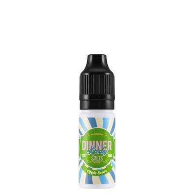 DINNER LADY - APPLE SOURS - 10ML NIC SALT- Box of 10 - Mcr Vape Distro