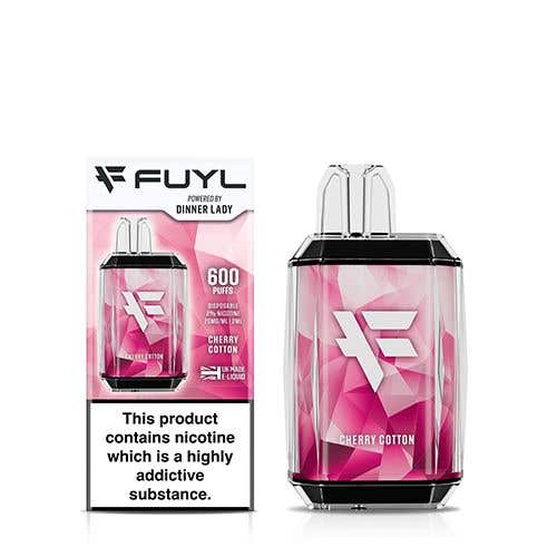 Dinner Lady FUYL Disposable Vape Puff Bar Pod Box of 10 - Mcr Vape Distro