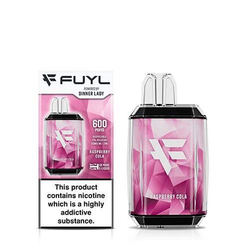 Dinner Lady FUYL Disposable Vape Puff Bar Pod Box of 10 - Mcr Vape Distro