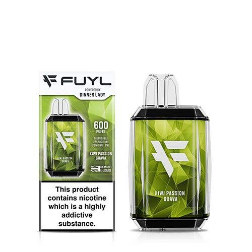 Dinner Lady FUYL Disposable Vape Puff Bar Pod Box of 10 - Mcr Vape Distro