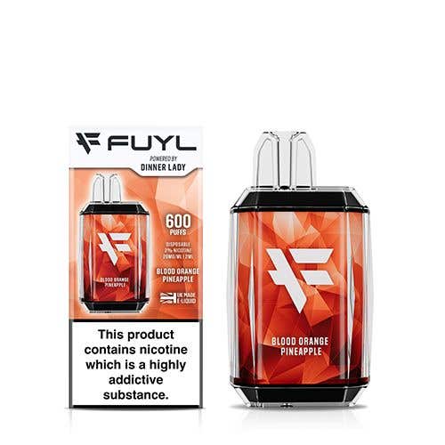 Dinner Lady FUYL Disposable Vape Puff Bar Pod Box of 10 - Mcr Vape Distro