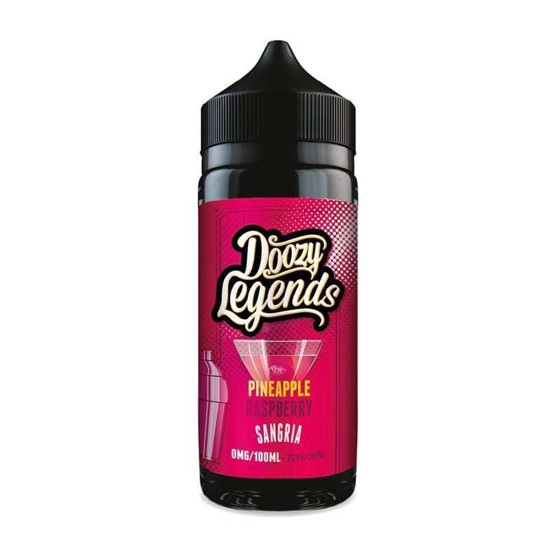 Doozy Legends - Pineapple Raspberry Sangia - 100ml E-liquids - Mcr Vape Distro