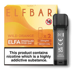 bulk wholesale Elf Bar Elfa Pre - Filled Replacement Pods - Wild Orange