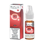 bulk wholesale ELF BAR - ELFLIQ - COLA - 10ML NIC SALT (Box of 10) - 5mg