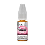 bulk wholesale ELF BAR - ELFLIQ - STRAWBERRY ICE CREAM - 10ML NIC SALT (Box of 10) - 10mg