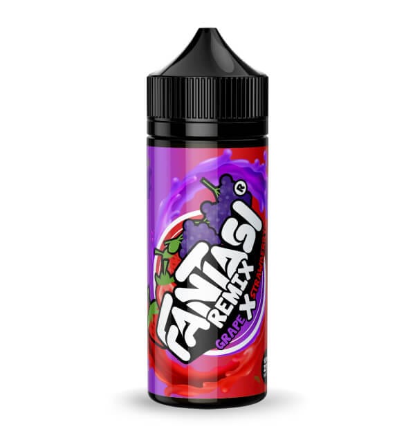 Fantasi Remix - Grape Strawberry -100ml E-liquid - Mcr Vape Distro